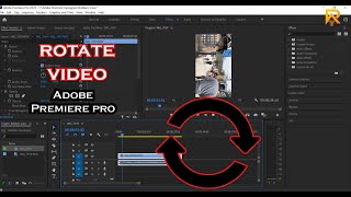 How to Rotate Video in Adobe Premiere Pro  Portrait to Landscape   Change Orientation 2022 [upl. by Eiramanin]