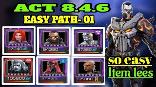 Mcoc Act 846 Easy Path Completion glykhan [upl. by Twitt330]