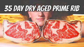 35 DAY DRY AGED STEAK 🥩 [upl. by Meneau]