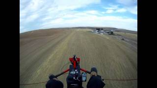 Powered Parachute high wind landing LaCrosse Wa [upl. by Thorny108]