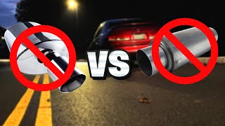 resonator delete vs muffler delete [upl. by Nnep84]