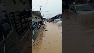 Banjir Medan medan banjirmedan banjir shortvideo [upl. by Lumbard]