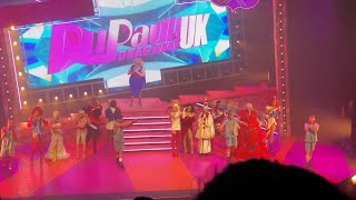 Finale  RuPauls Drag Race UK Series 2 Tour The London Palladium  01032022 [upl. by Yellehs]