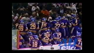 NHL Nov 22 1992 Crowd Trouble Philadelphia Flyers Buffalo Sabres [upl. by Call334]