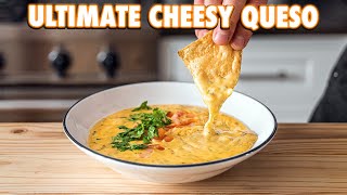 The Cheesiest Homemade Texas Queso 2 Ways [upl. by Sido269]