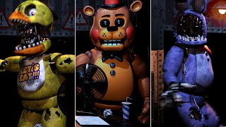 FNAF 2 Redux  All New Movements Death Screen and Extras [upl. by Vidda]