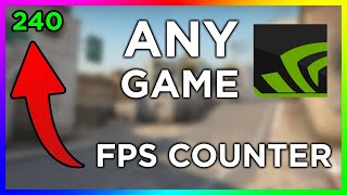 How to Get FPS Counter on PC 2022 Works for EVERY GAME [upl. by Nanci]