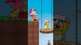 Cluckys Dad Eat Too Much Will Cluckys Mom Defeat Temptation In life Clukys Minecraft Animation [upl. by Arutnev]