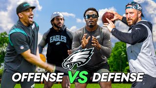 Offense VS Defense  Eagles Ultimate Skills Showdown [upl. by Notsuoh]