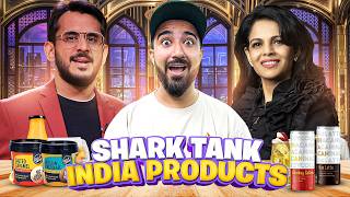 Trying SHARK TANK INDIA Products  The Urban Guide [upl. by Hashimoto]