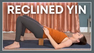 30 min RECLINED Yin Yoga  Deep Relaxation amp Stretches [upl. by Esidnak]