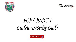 FCPS PART 1 Guideline  Study Guide  Books To Do  2023  CPSP [upl. by Nitniuq]