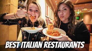 Top Rated ITALIAN Restaurants in LAS VEGAS [upl. by Annahsohs250]