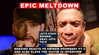 Benzino MELTS DOWN Over Eminem Doomsday Pt 2 DISS And Now Claims This Internet Reacts 😂 [upl. by Columbus]