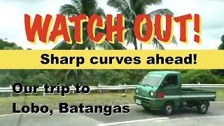 Dangerous drive to Lobo Batangas [upl. by Doscher]