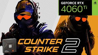 RTX 4060 Ti Counter strike 2  Ryzen 5 7600X  RTX 4060 Ti CS2 rtx4060ti csgo ryzen57600x [upl. by Caldeira]