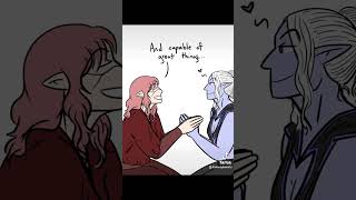 Gale clearly doesn’t understand Bhaalspawn courtship rituals bg3 minthara darkurge galebg3 [upl. by Ahsenhoj154]