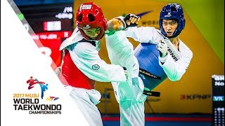 2017 World Taekwondo Championships MUJU  Final match Men 68kg [upl. by Sirtaeb906]