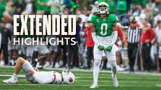 EXTENDED HIGHLIGHTS  Notre Dame Football vs No 15 Louisville 2024 – Irish Wear Green [upl. by Anaihs]