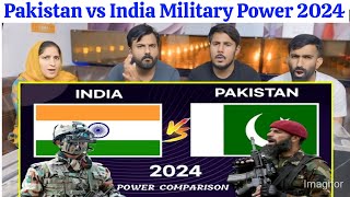 India vs Pakistan Military Power Comparison 2024  Pakistan vs India Military Power 2024 [upl. by Nevar]