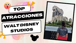 Las MEJORES ATRACCIONES de WALT DISNEY STUDIOS [upl. by Cohdwell736]