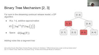 Differentially Private Continual Releases of Streaming Frequency Moment Estimations [upl. by Genna]