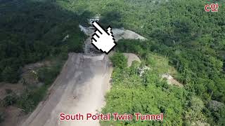 South Portal Twin Tunnel One Bridge lang ang gagawin Dito [upl. by Subocaj795]