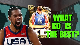 GOAT KEVIN DURANT AND SUMMIT CARD REVIEW IN NBA2K24 MyTeam WORST SET OR BEST OF THE YEAR [upl. by Nanreh10]