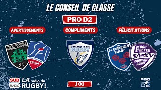 Le Conseil de classe de la 1ère journée de PROD2 saison 20242025 [upl. by Sirahs]