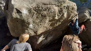 Drugstore Cowboy V3  Tall Beta Leavenworth Bouldering Pfiff [upl. by Meng]