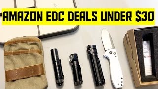 Amazon Deal Alert  Under 30 EDC Specials [upl. by Yrrehc891]