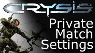 Crysis 3 Private Match Options for Multiplayer [upl. by Cristiona969]