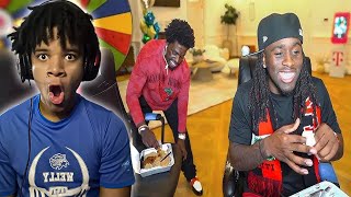 Kai Cenat amp Kodak Black MUKBANG FONCEKAM REACTION [upl. by Adnorrehs76]