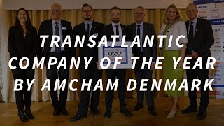 An Exceptional Week UXV Technologies Named 2023 Transatlantic Company of the Year by AmCham Denmark [upl. by Swan]