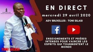 ADV Live  Lhumilité précède la Gloire  Apôtre Toni Silasi en direct  29 Avril 2020 [upl. by Nnitsuj]