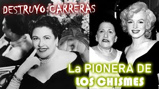 La Historia de Louella Parsons😨 la MUJER mas TEMIDA de los CHISMES en Hollywood [upl. by Rez170]