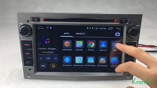 Krando Android 71 Car DVD Player GPS For Opel CORSA ASTRA ZAFIRA VECTRA ANTARA [upl. by Antoni]