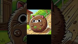 Chocolate hairball rampage cat cute animation [upl. by Allwein]