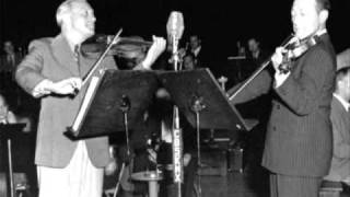 Jascha Heifetz and Jack Benny  USO Skit WWII [upl. by Eliezer]