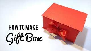 How to make Handmade Gift Box for any occasion Gift Box Full Tutorial Best Seller handmadebox diy [upl. by Athey]