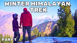 KUARI PASS WINTER HIMALAYAN TREK  Must do trek in Uttarakhand  Indiahikes [upl. by Brande]