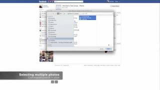 How to upload multiple photos on a Facebook Group [upl. by Mehs]