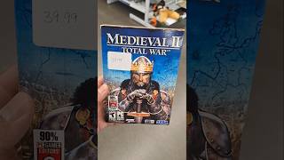 Medieval II 2 Total War Windows PC Sega Computer Game collectible game item goldhunter137 [upl. by Eldrid]