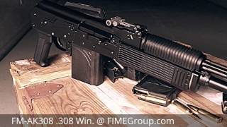 FMAK308 Russian AK Rifle in 308 Win Cal [upl. by Retrop]