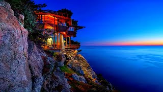 California Oceanfront Homes For Sale  Big Sur California Magical House  Oceanfront Mountain Home [upl. by Nihcas]