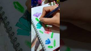 Easy front page design 🌸🌺✨🌷💐🍁📝for notes📝🍂 and journal✨ytshorts youtubeshorts [upl. by Sindee]