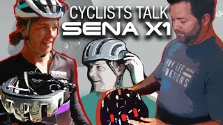 Cyclists Talk Sena X1 Helmet [upl. by Isbel]