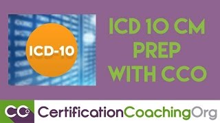 ICD10CM Preparation with CCO — The Future of ICD10 [upl. by Eilahs]