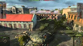 World of Tanks Quick Match Soviet Landship [upl. by Laemsi]