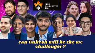 FIDE Candidates 2024  Gukesh vs hikaru amp Nepo vs Caruana chess fidecandidates gukesh [upl. by Novello]